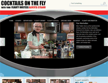 Tablet Screenshot of cocktailsonthefly.tv